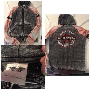 Harley Davidson light weight hoodie